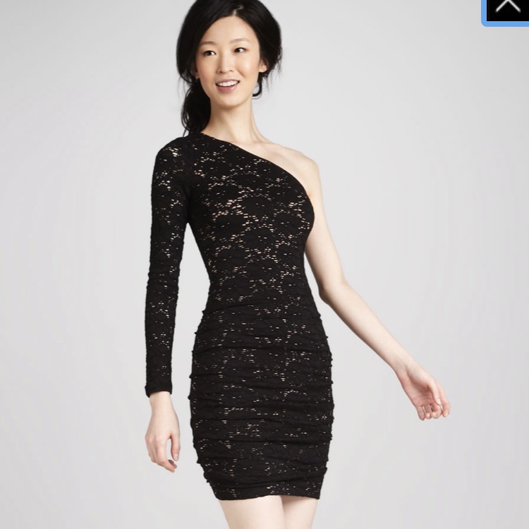 Bcbgmaxzaria One-Sleeve Knit Dress